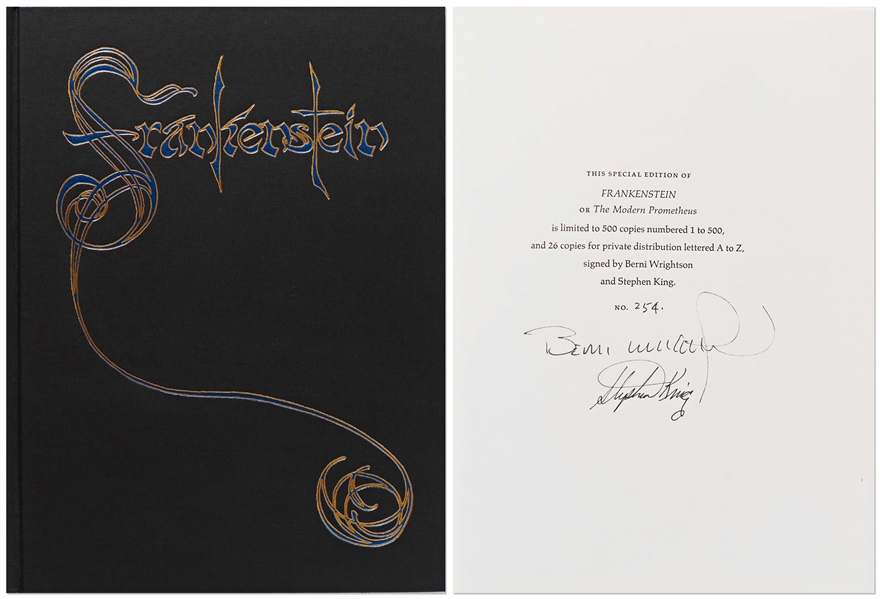 Stephen King Signed Limited Edition of ''Frankenstein'' by Mary Shelley