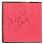 Charles Schulz Signed ''Peanuts'' Book, ''Love Is Walking Hand in Hand''