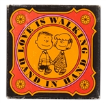 Charles Schulz Signed ''Peanuts'' Book, ''Love Is Walking Hand in Hand''