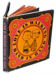 Charles Schulz Signed ''Peanuts'' Book, ''Love Is Walking Hand in Hand''