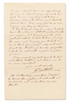 Frederic Bartholdi Autograph Letter Signed with Exceptional Content from 1871 in English -- Bartholdi References the Chicago Fire, the Franco-Prussian War and Relations Between the U.S. & France