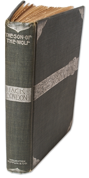 Jack London First Edition of His First Novel, ''The Son of the Wolf''