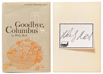 Philip Roth First Edition, First Printing of Goodbye, Columbus -- With Bookplate Signed by Roth