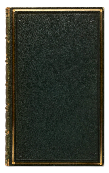 Alfred Tennyson's First Book of Poetry, ''Poems by Two Brothers'' -- First Edition from 1827