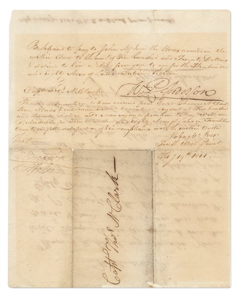 Andrew Jackson Autograph Letter Signed from 1811