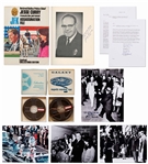 John F. Kennedy Assassination Archive -- Includes Book Signed by Dallas Police Chief Jesse Curry, Oswald Arrest Record Signed by 4 Arresting Officers, James Leavelle Signed Photo, Funeral Tapes & More