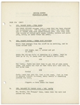 Moe Howard's Personally Owned Script for The Three Stooges 1946 Film ''A Bird in the Head''