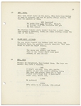 Moe Howard's Personally Owned Script for The Three Stooges 1946 Film ''A Bird in the Head''