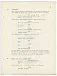 Moe Howard's Personally Owned Script for The Three Stooges 1946 Film ''A Bird in the Head''