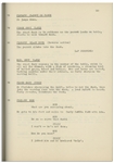 Moe Howard's Personally Owned Script for The Three Stooges Film ''G.I. Wanna Home'' -- With Crossed-Out Annotations in Moe's Hand Throughout
