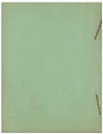 Moe Howard's Personally Owned Script for The Three Stooges Film ''G.I. Wanna Home'' -- With Crossed-Out Annotations in Moe's Hand Throughout
