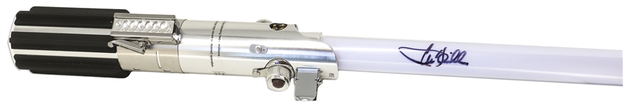 Mark Hamill Signed Lightsaber -- COA from Celebrity Authentics
