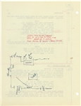 ''The Three Stooges Meet the Gunslingers'' Revised Final Draft Screenplay Dated 28 February 1964 -- Norman Maurer's Copy with Copious Notes -- Runs 120pp. Plus Inserts & Shooting Schedule -- Very Good