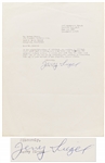 Jerry Siegel Letter Signed Regarding Superman from 1966 -- Am the originator-writer of SUPERMAN, was working on SUPERMAN until just recently...If you can use my scripting, etc. services...