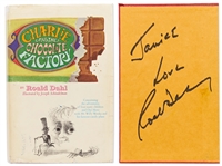 Roald Dahl Signed First Edition of Charlie and the Chocolate Factory in Original Dust Jacket