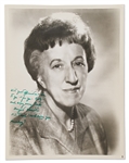 Margaret Hamilton Signed 8 x 10 Photo -- Think I could own you someday?