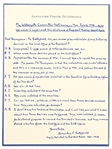 Alexander Butterfield Signed Handwritten Manuscript, Documenting His Testimony Before the Watergate Committee That Led to Nixon's Resignation -- ''...I was aware of listening devices, yes sir...''