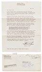 Martin Luther King Letter Signed Just 1 Month After His Knife Attack & Referencing the Attack -- Civil Rights Archive Also Includes Rosa Parks Signed Book & Letters Signed by Ralph Abernathy & Others