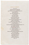 Neil Armstrong Signed Program for The Society of Experimental Test Pilots -- Uninscribed