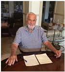 Alexander Butterfield Signed Handwritten Manuscript, Documenting His Testimony Before the Watergate Committee That Led to Nixon's Resignation -- ''...I was aware of listening devices, yes sir...''