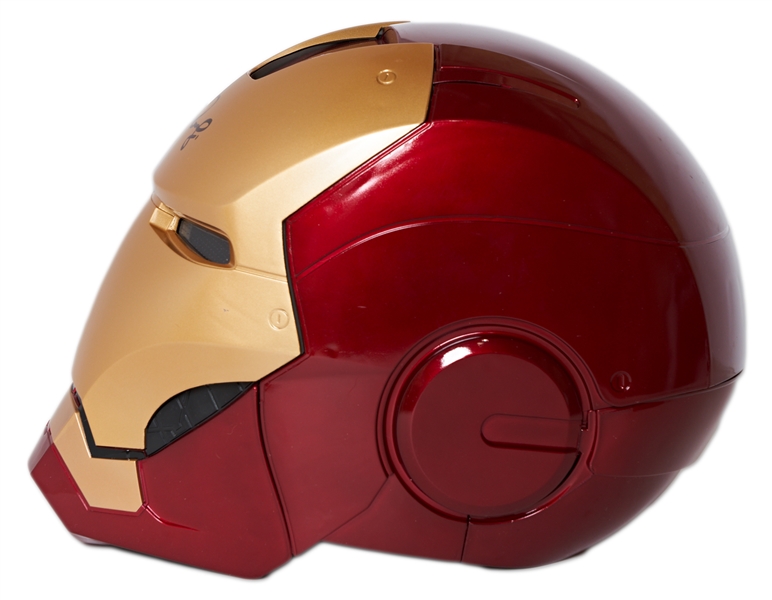 Robert Downey Jr. Signed ''Iron Man'' Helmet -- With Beckett COA