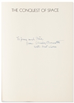 Chesley Bonestell Signed ''The Conquest of Space'' -- The ''Father of Modern Space Art'', Bonestell's Eerily Prescient Artwork Fills this Classic 1949 Book