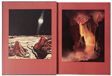 Chesley Bonestell Signed ''The Conquest of Space'' -- The ''Father of Modern Space Art'', Bonestell's Eerily Prescient Artwork Fills this Classic 1949 Book
