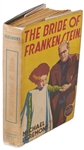 First UK Edition from 1935 of The Bride of Frankenstein -- With Original Dust Jacket