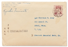 Kiyoshi Tanimoto Fundraising Letter Signed for the Hiroshima Peace Center Foundation