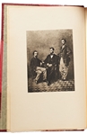 Twelve Volume Set of the ''Complete Works of Abraham Lincoln'' -- Leather Bound Limited Edition with Fold-out Copies of Lincoln's Letters, Speeches, Etc. -- Near Fine Condition