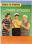 51 Copies of ''March of Comics / The Three Stooges'' #304 and 2 Copies of #373 (K.K. Publications, Inc., 1967) -- Light Wear to Most, a Few Soiled, with Label on Back Cover of 1