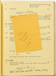 ''The Three Stooges Meet Hercules'' Final Draft Screenplay with Numerous Hand Notations Throughout -- Dated 28 April 1961 & Runs Over 150pp. Plus Several Memos & Inserts -- Very Good Condition