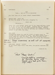 ''The Three Stooges Meet Hercules'' Final Draft Screenplay with Numerous Hand Notations Throughout -- Dated 28 April 1961 & Runs Over 150pp. Plus Several Memos & Inserts -- Very Good Condition