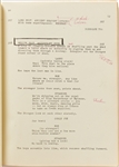 ''The Three Stooges Meet Hercules'' First Estimating Draft Script -- Dated 8 March 1961, Runs 118pp. -- Hand Notated Throughout with ''Norman Maurer Work Copy'' on Cover & Sketch Inside -- Very Good