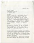 Agreement Signed Three Times by Moe Howard -- Dated 27 August 1973, Runs 2pp. -- Very Good Condition