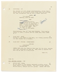 Moe Howard's Personally Owned Script, Signed by Moe on Cover -- ''The Three Stooges Meet the Gunslingers'' Final Draft Dated 3 February 1964 -- Also with Moe's Notes Within -- Runs 118pp. -- Very Good
