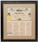 State of Mississippi Bond for $2,000 Dated 1838