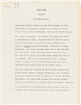 Ten ''Kook's Tour'' Documents -- Includes ''Added Scenes, Retakes, Missing Scenes, Titles'', Treatments, Scene Lists, ''Silent Retakes'', ''Second Dialogue'' & More -- Circa 1969 -- Very Good