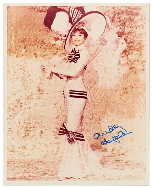 Audrey Hepburn Signed 8'' x 10'' Photo from ''My Fair Lady''