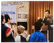 William Shatner Signed 20 x 16 Photo from His Famous Get a Life 1986 Saturday Night Live Skit