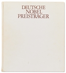 Werner Heisenberg Signed Book About German Nobel Laureates -- Also Signed by Five Additional Nobel Prize Winners