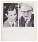 Werner Heisenberg Signed Book About German Nobel Laureates -- Also Signed by Five Additional Nobel Prize Winners