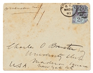 Rudyard Kipling Autograph Letter Signed Regarding His Book of Poetry, ''The Seven Seas''