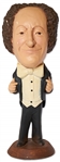 The Three Stooges Large Solid Plaster Statues of Larry, Curly & Moe --  Made by Esco Products, Inc. in 1980 -- Each Measures Approx. 17'' Tall & Weights 10 Lbs. -- Some Chipping