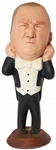 The Three Stooges Large Solid Plaster Statues of Larry, Curly & Moe --  Made by Esco Products, Inc. in 1980 -- Each Measures Approx. 17'' Tall & Weights 10 Lbs. -- Some Chipping