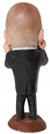 The Three Stooges Large Solid Plaster Statues of Larry, Curly & Moe --  Made by Esco Products, Inc. in 1980 -- Each Measures Approx. 17'' Tall & Weights 10 Lbs. -- Some Chipping