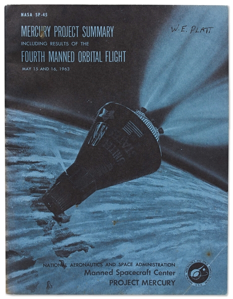NASA Report from 1963 Summarizing Project Mercury and Reporting on the Results of the Final Mercury Mission, MR-9
