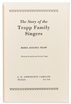 Maria von Trapp Signed Copy of ''The Story of the Trapp Family Singers''