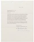 Contract Dated 1 May 1964 Signed by Joe DeRita and Moe Howard Regarding The Three Stooges -- Near Fine