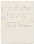 Agatha Christie Autograph Letter Signed from 1962